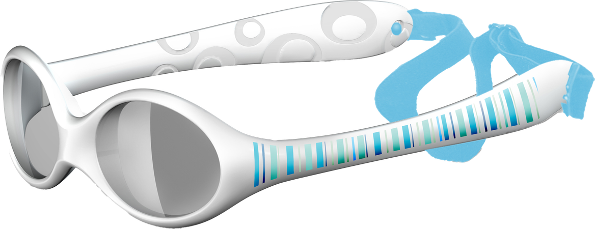 Eureka Care Kinderzonnebril Natuur Blauw 0-2j