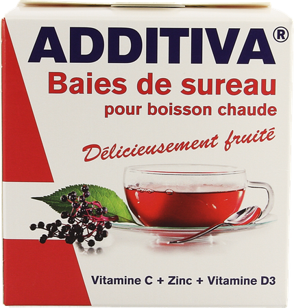 Additiva Vlierbessen Warme Drank Zakje 10 3