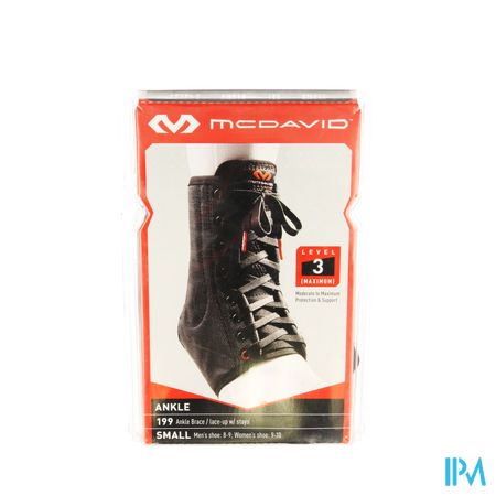 Mcdavid Lightweight Ankle Brace Black S 199