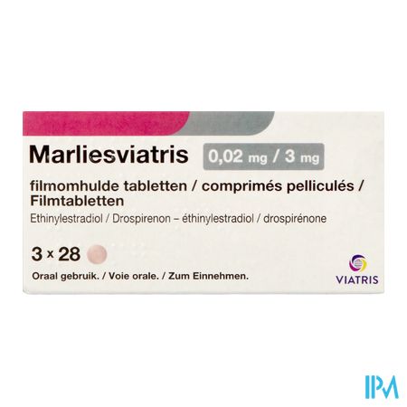 Marliesviatris 0,02mg/3mg Comp Pell 84 3