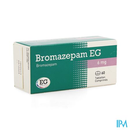 Bromazepam EG Comp  60X 6Mg