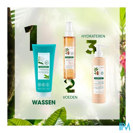 Klorane Lichaam Douchegel Water Tiare 200ml Nf 6