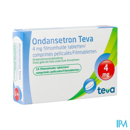 Ondansetron Teva Comp Pell 10 X 4mg