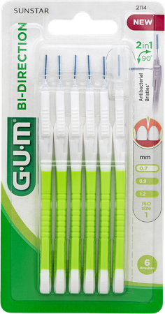 Gum Interdent.bi-direction 0,7mm Ultra Microfine 6 1
