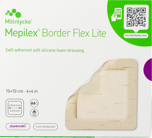 Mepilex Border Flex Lite 10cmx10cm 5 581300 1