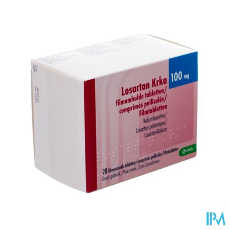 Losartan Krka 100mg Filmomh Tabl 98