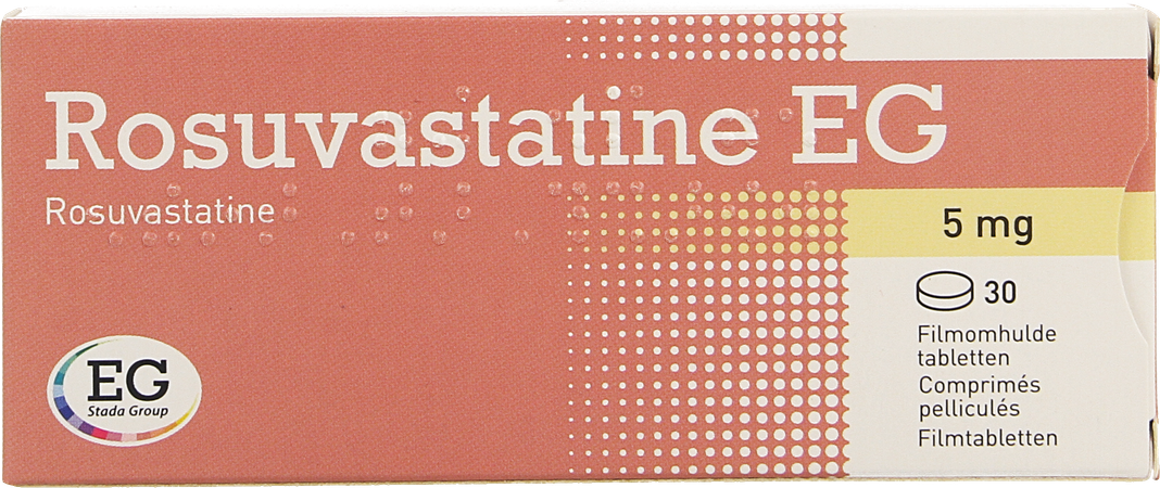 Rosuvastatine EG  5Mg Filmomh Tabl  30 X  5Mg 1