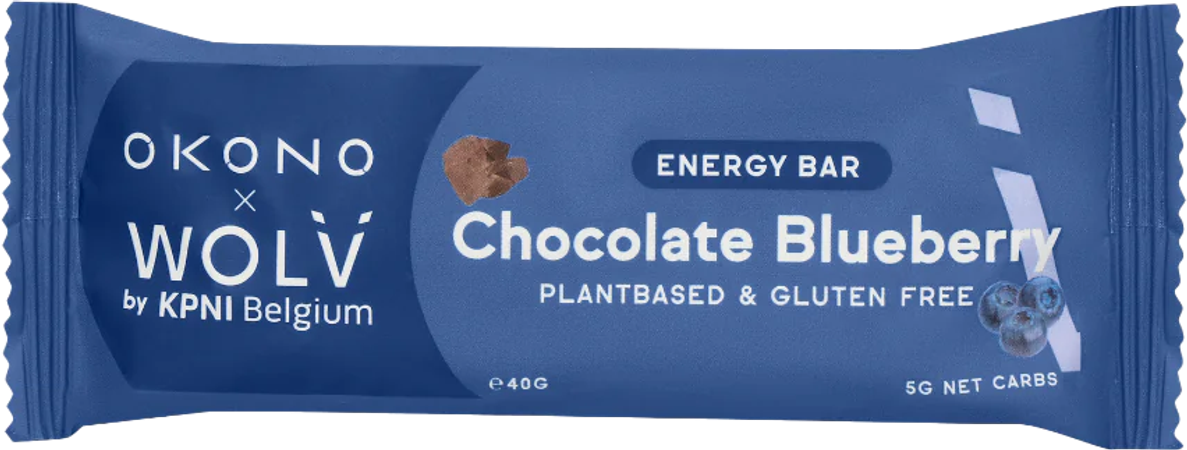 Okono Bar Energy Chocolate Blueberry 40g 1