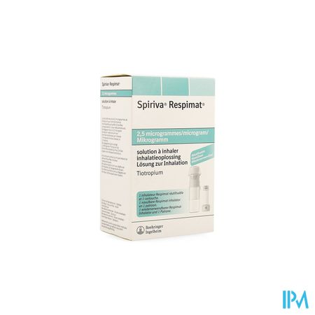 Spiriva Respimat 2,5mcg 60 Opl Inhal+1 Patroon