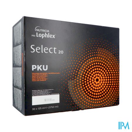 Pku Lophlex Select 20 Perzikthee 30x125ml