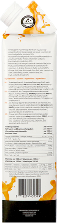 Frezz Orange + Proteine Vit C D Zink Fl 1l 4