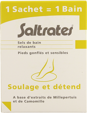 Saltrates Sels Bain Relaxants Pieds 10x20g 4
