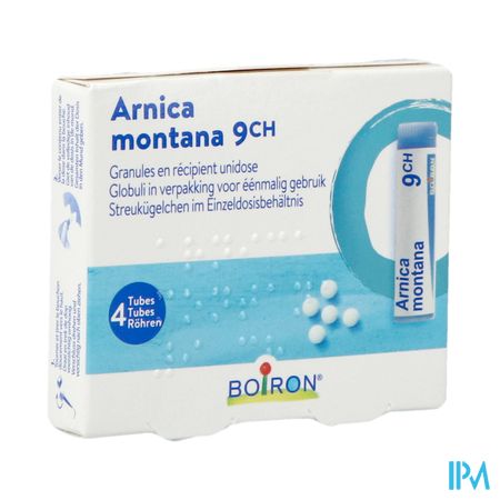 Arnica Montana 9ch Homeopack Gl 4x1g Boiron