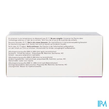 Idelvion 2000iu Orifarm Inj Fl 1 3
