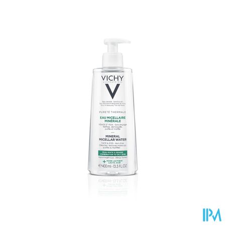 Vichy Pt Micellair Water Vette Gemengde Huid 400ml