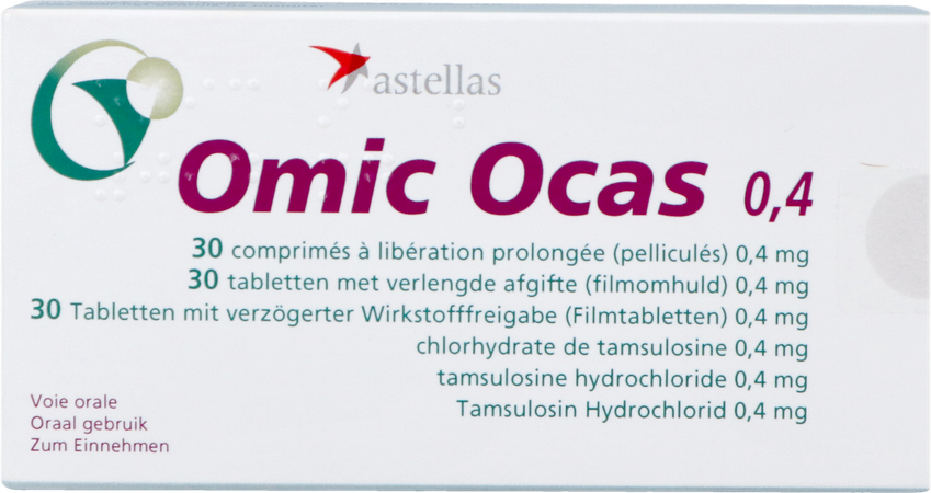 Omic Ocas Orifarm Tabl 30x0,4mg Pip 1