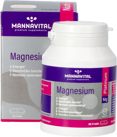 Mannavital Magnesium Platinum Nf Tabl 90 14
