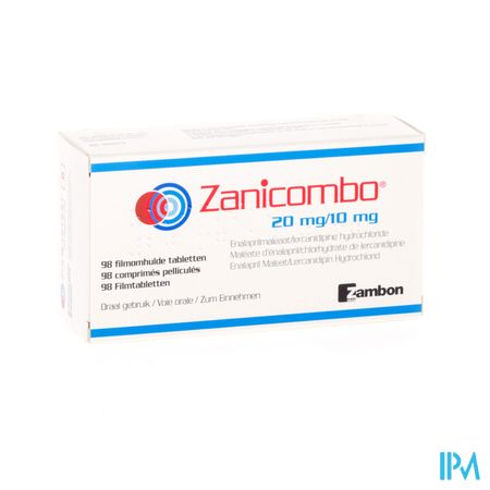 Zanicombo 20mg/10mg Filmomh Tabl 98