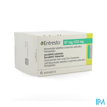 Entresto 97mg/103mg Filmomh Tabl 168