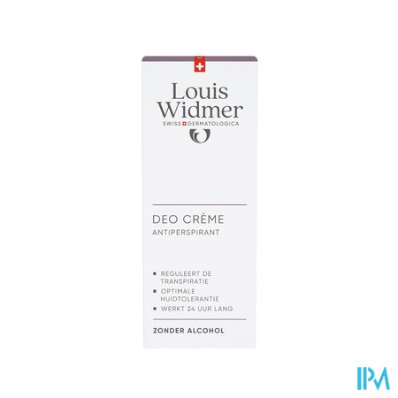 Widmer Deo Crème Antiperspirant 40ml