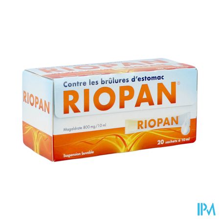 Riopan Gel Sachets Zakjes 20x10ml