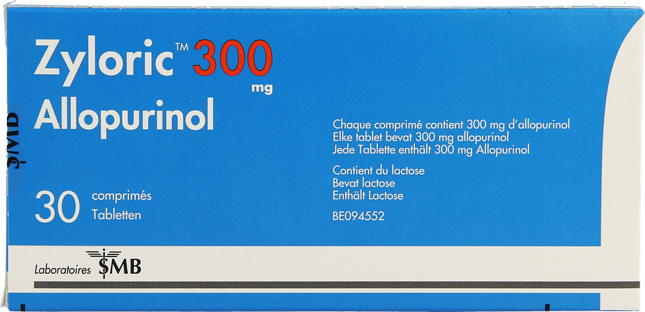 Zyloric 300 Comp 30 X 300mg