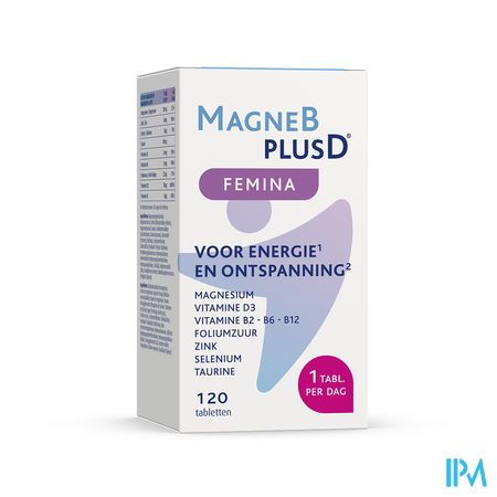 Magnebplusd Femina Tabl 120 Nf