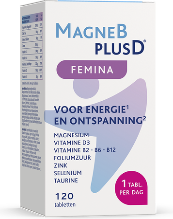 Magnebplusd Femina Tabl 120 Nf