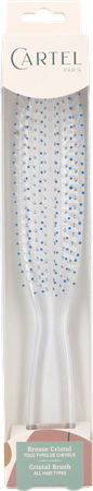 Cartel Borstel Kristal So Chic Gm Blauw 1