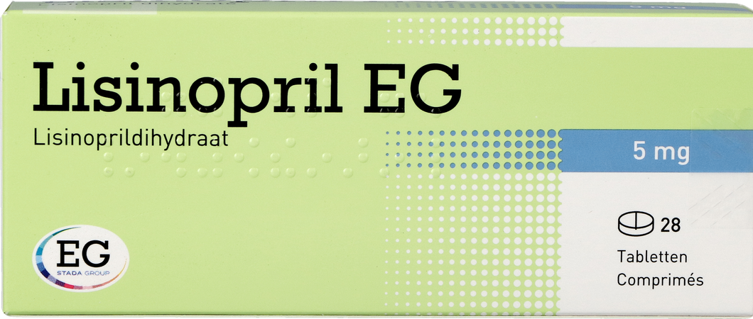 Lisinopril EG           Tabl 28X5Mg 3
