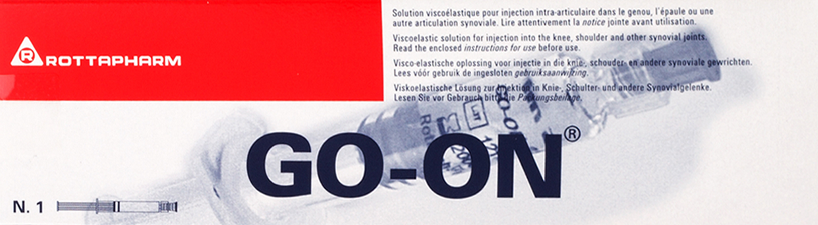 Go-on Sol Inj Intra-articul. Voorgev.spuit 2,5ml 1