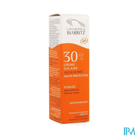 Alga Maris Zonnecreme Gezicht Ip30 50ml