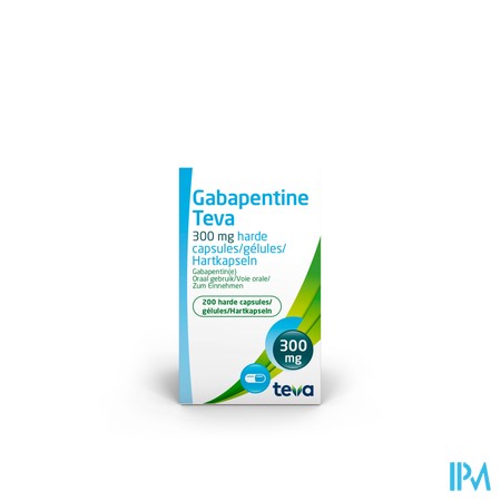 Gabapentine Teva 300mg Caps 200