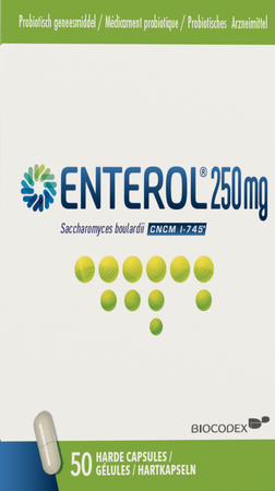 Enterol 250mg Caps Harde Dur 50 X 250mg 1