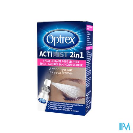 Optrex Actimist Double Action Yeux Secs 10ml