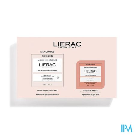 Lierac Arkeskin Koffer Dagcreme 50ml+balsem 30ml