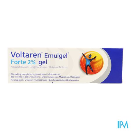 Voltaren Emulgel Forte 2 % Pi Pharma Gel 100g Pip 1