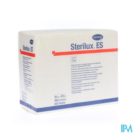 Sterilux Es 10x20cm 12l.nst. 100 P/s