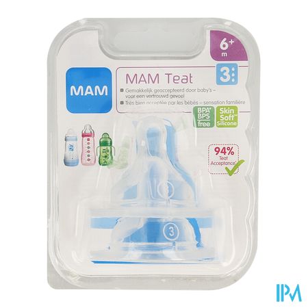 Mam Care Milk 3 Speen Sil Z/bisphenol A 2