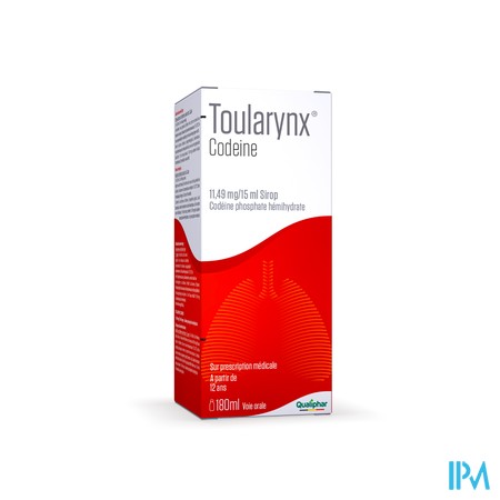 Toularynx Codeine Sir 180ml