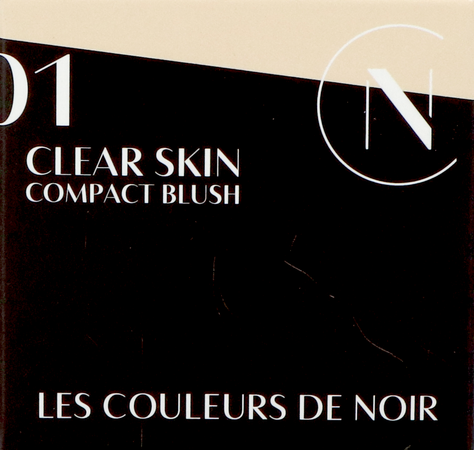 Couleurs De Noir Soft Touch Blush Z/talc 01 1