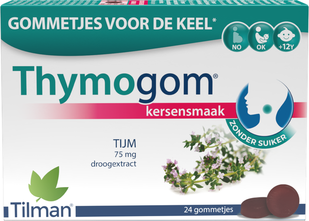 Thymogom Gommetjes Tijmextract 24 3