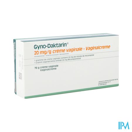 Gyno-daktarin Creme 1 X 78g 2%