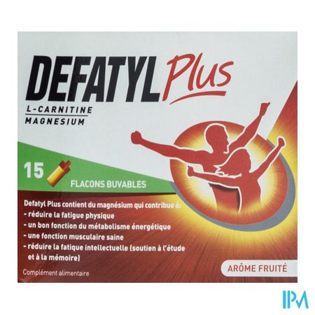 Defatyl Plus Fl Buvables 15x15ml 1