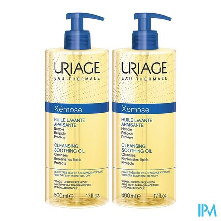 Uriage Xemose Wasolie 2x500ml 1