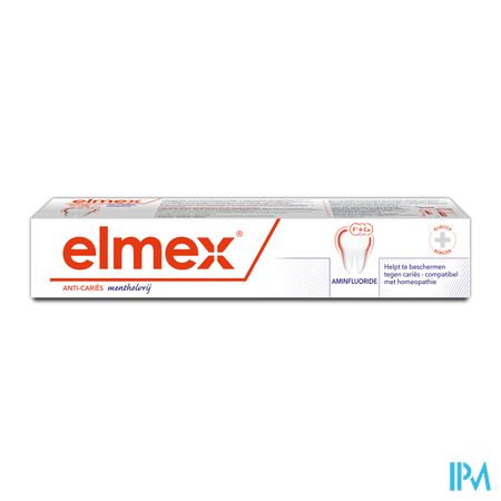 ELMEX® MENTHOLVRIJ TANDPASTA TUBE 75ML