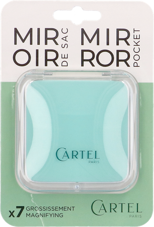 Zakspiegel Vierkant Groen- 8.5 Cm - X7 (azie) 1