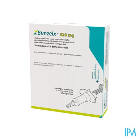 Bimzelx 320mg Opl Inj Voorgevulde Spuit 1
