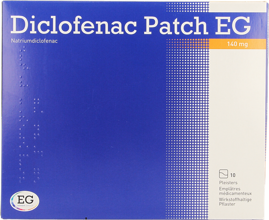 Diclofenac Patch EG 140Mg Pleister 10 1