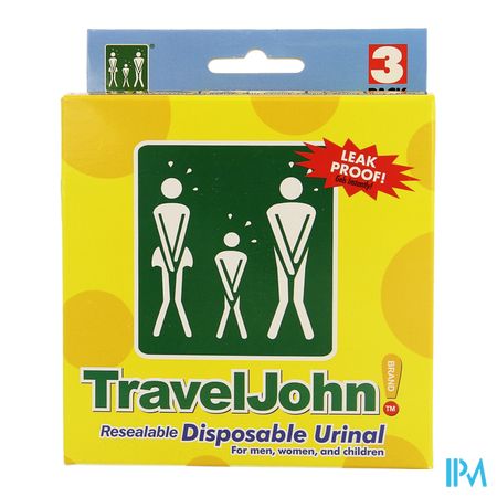 Travel John Urinal 3x800ml 2